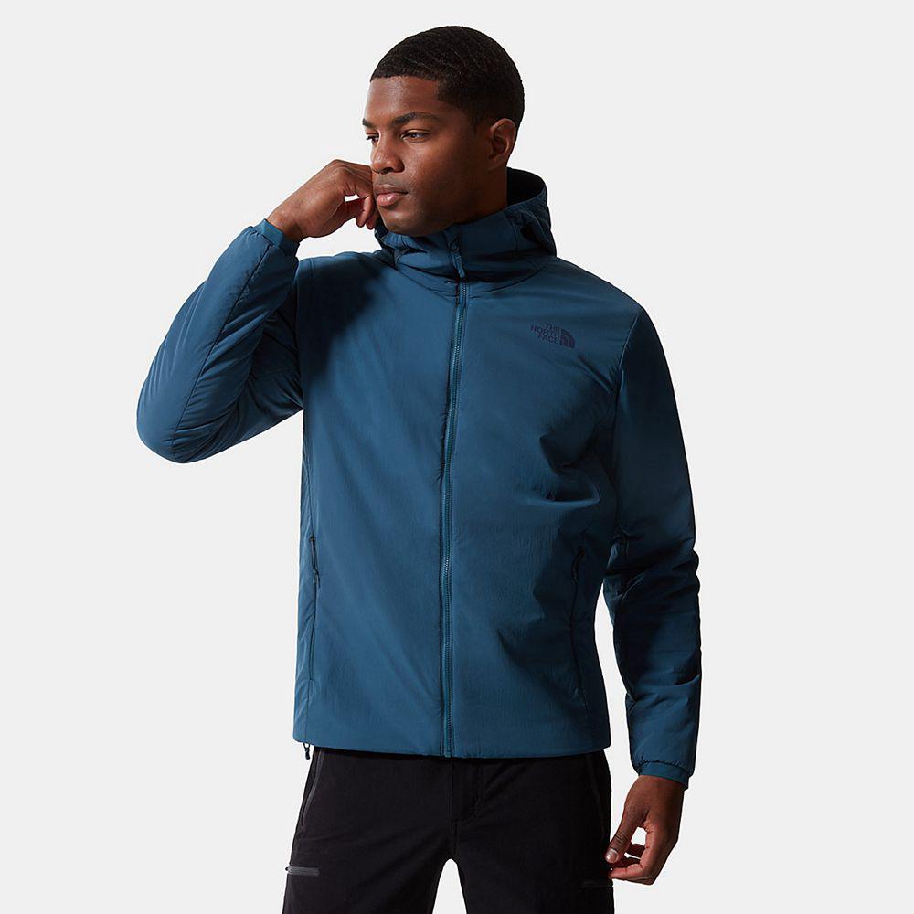 The North Face Ventrix™ Ανδρικα Μπουφάν Με Κουκούλα - Μπλε (KYBD93157)